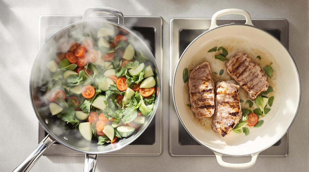 What Is Better to Cook With Stainless Steel or Ceramic?