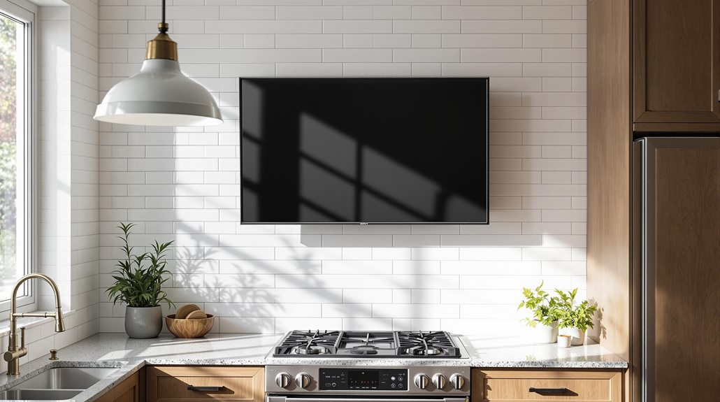 Where Should I Put a TV in My Kitchen?
