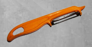 Serrated peeler