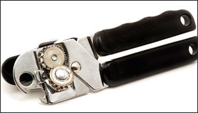Butterfly can opener