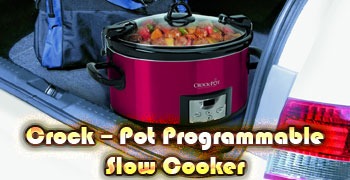 Crock–Pot 7-Qt Cook n’ Carry Programmable Slow Cooker