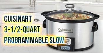 Cuisinart 3-1/2-Quart Programmable Slow Cooker