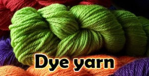 dye yarn