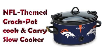 NFL-Themed Crock-Pot cook & Carry Slow Cooker