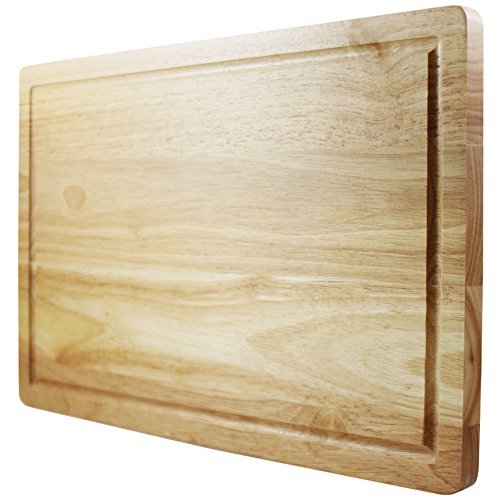 Chef Remi Cutting Board – Lifetime Replacement Warranty – Best Rated Hardwood Chopping Block – Large 16×10 Inch Kitchen Tool – Stronger Than Plastic Ware Or Bamboo Appliances – Approved By Butchers