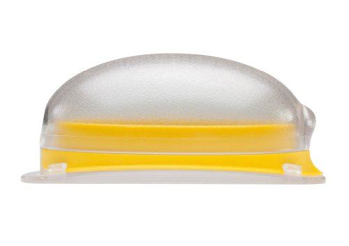 Zest Nest Hand Held Zester Grater for Citrus, Garlic and Nutmeg Grating with Snap Design Storage Cover